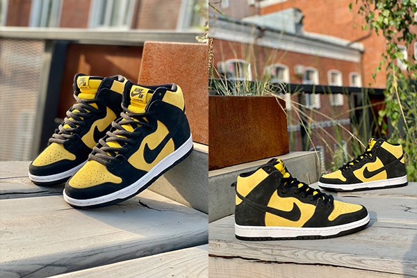 Nike dunk 2024 high goldenrod